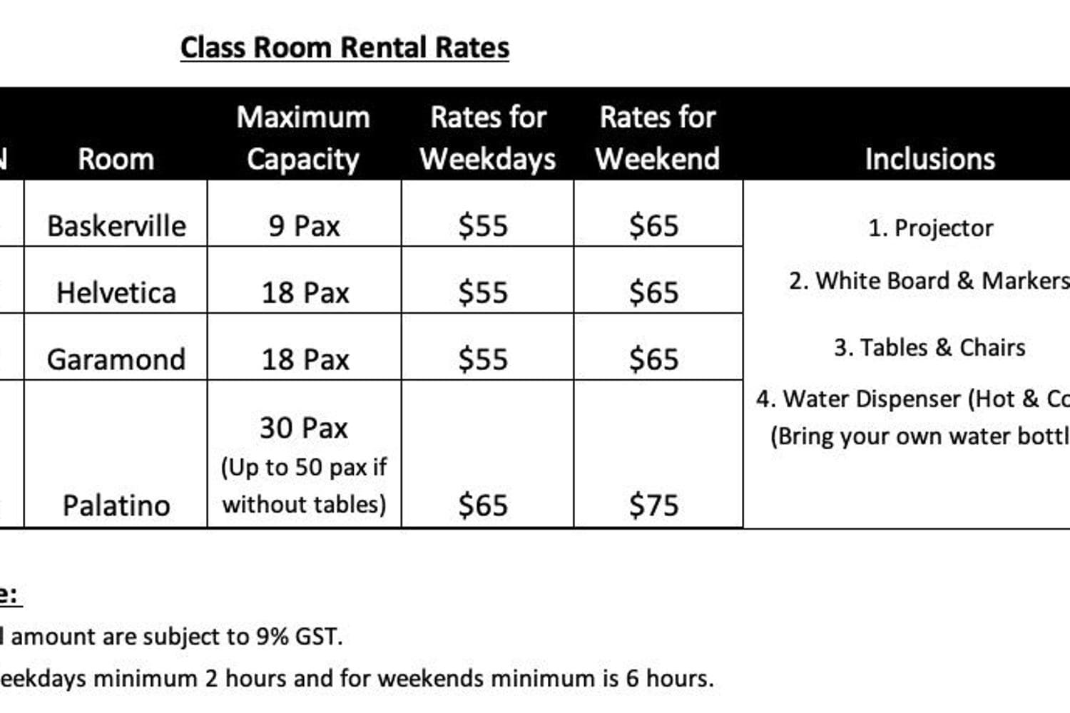 Palatino - Professional Classroom @Riverside Point, Clark Quay
