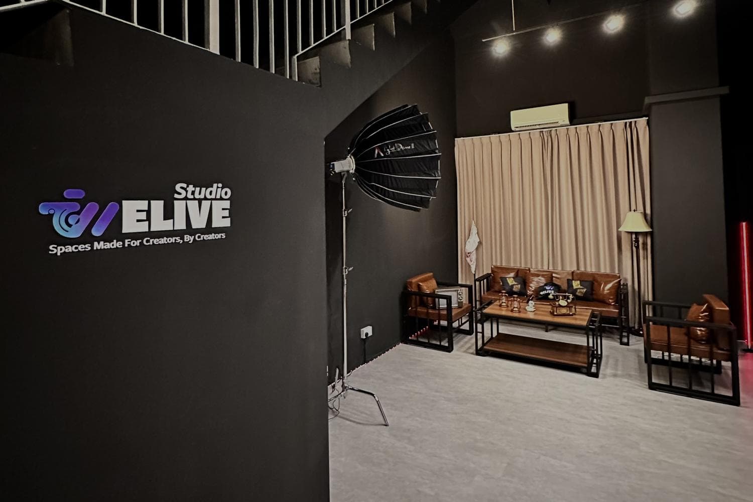 Multi-concept Creator Space for Podcast/Video & Content Shoots