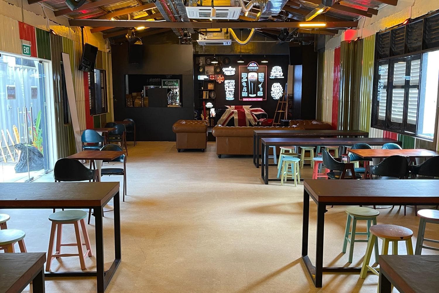 Cosford Continer Park, Versatile Event Space for Parties, Meetings & Retail @ Cosford, Changi