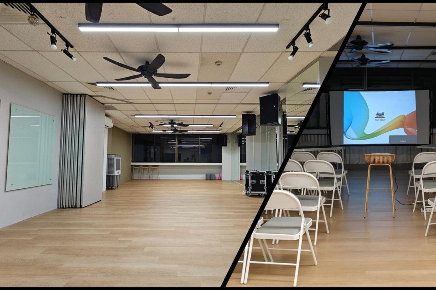 Downtown studio next to Raffles Place for Dance|Workshops|Wellness - Studio 1&2