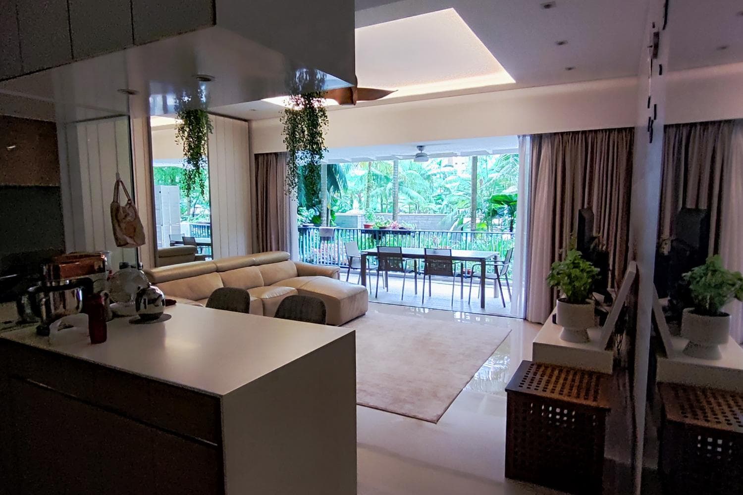 Large modern living room