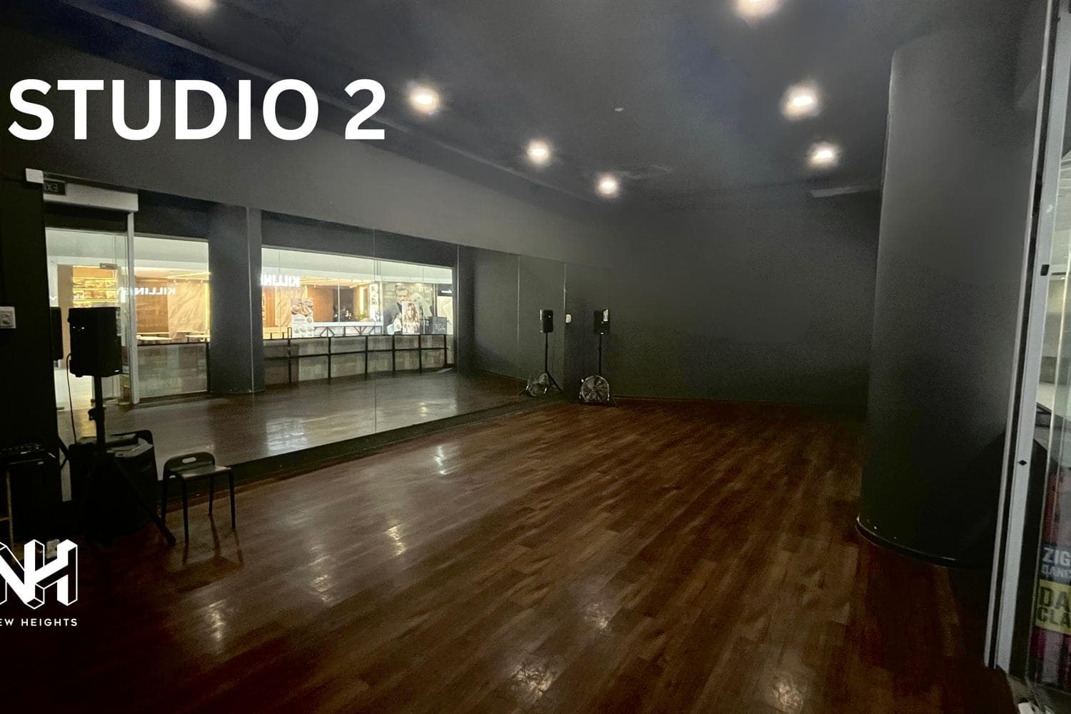 Studio Rental for Dance, Fitness, Yoga & Creative