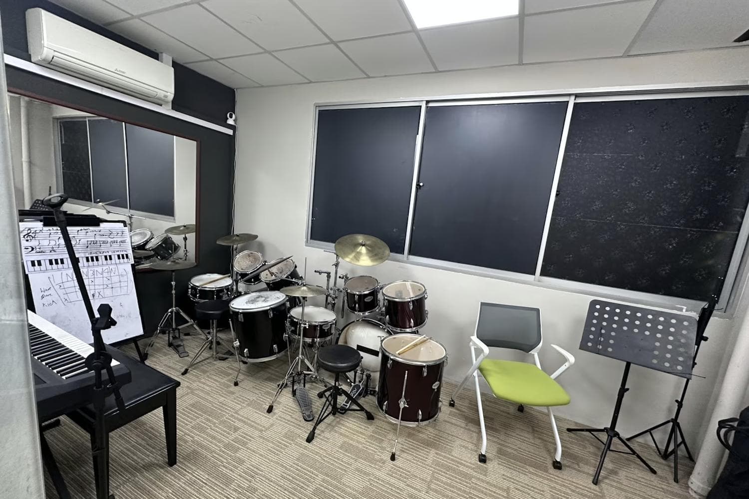 Duo Drum Studio at Key Signature Music Studio Alju