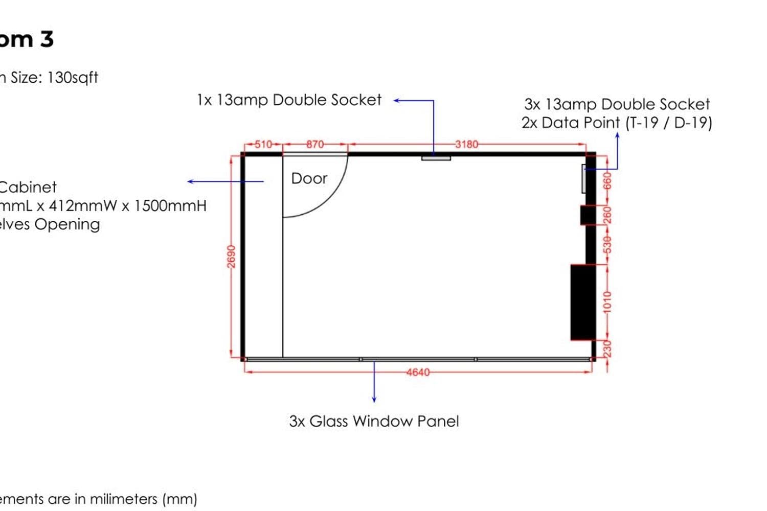 Oxley Bizhub Room 3