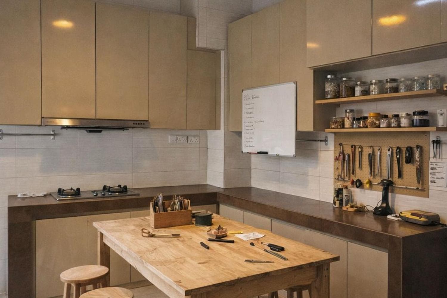 Kitchen and Dining Space