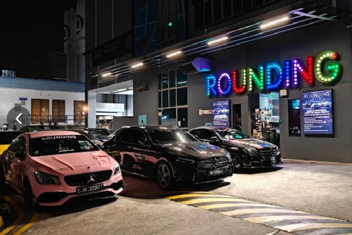 Rounding Sg Singapore one and only car theme Cafe