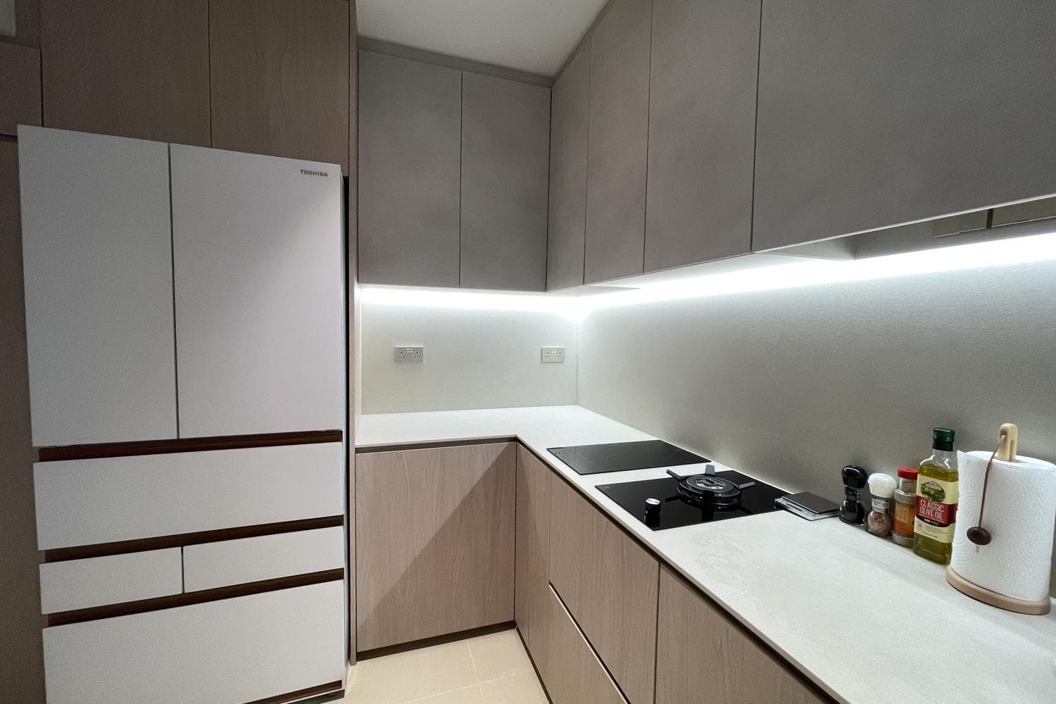 Japandi Home | Minimalist Living Room & Kitchen