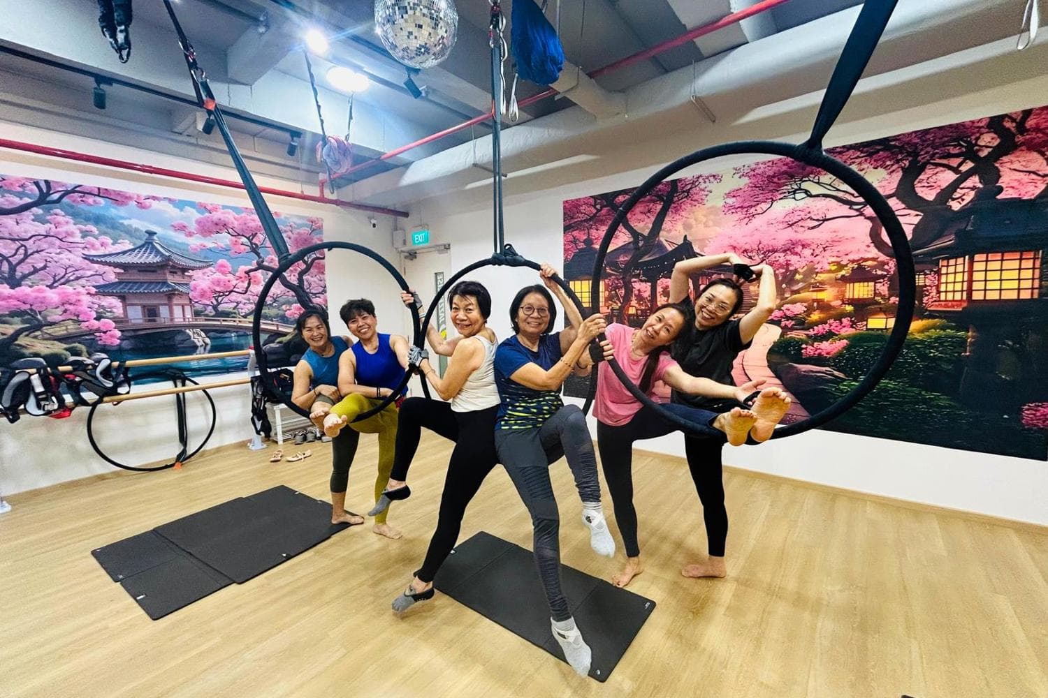Aerial Yoga & Hoop Studio for Rent