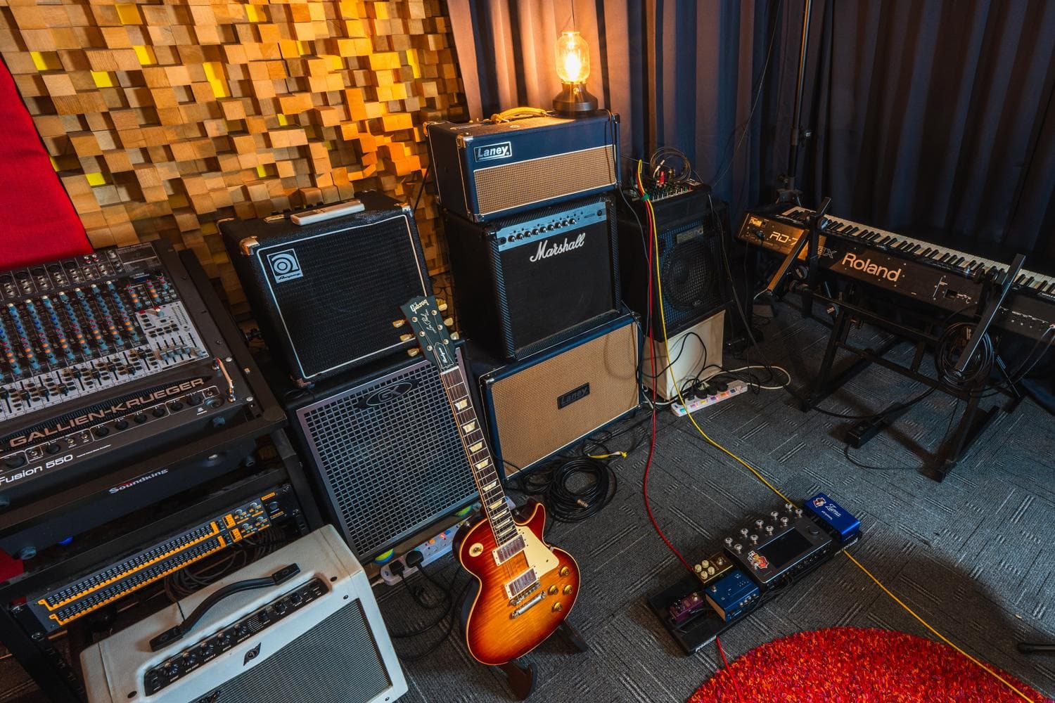 Studio Live Room (For Rehearsals and Teaching)