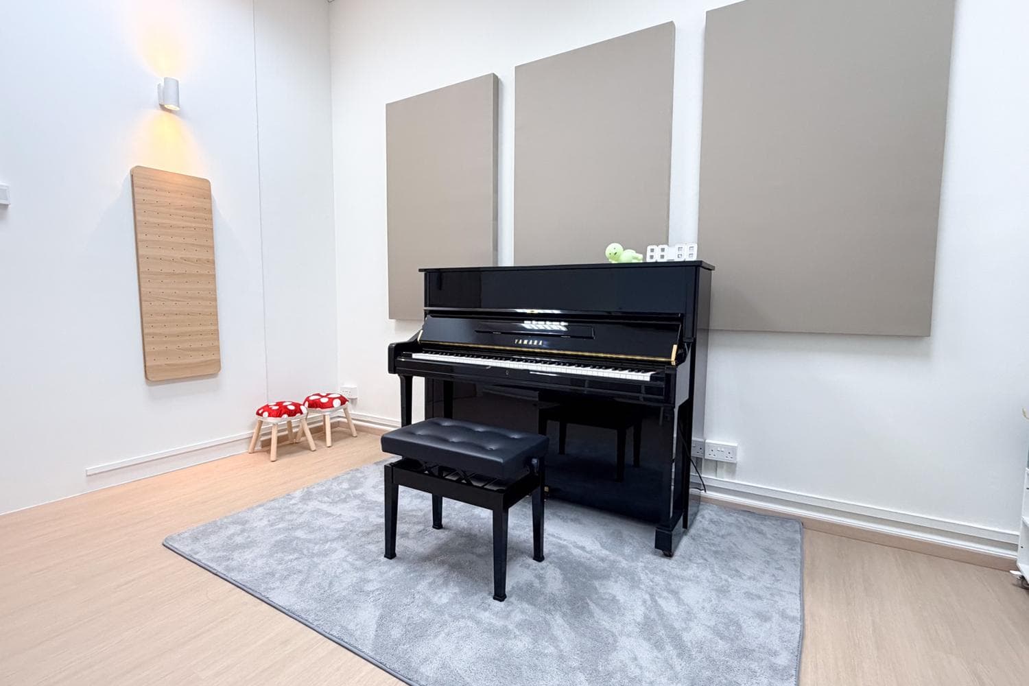 Quiet, Comfy, Clean Piano Studio | Our Music Room