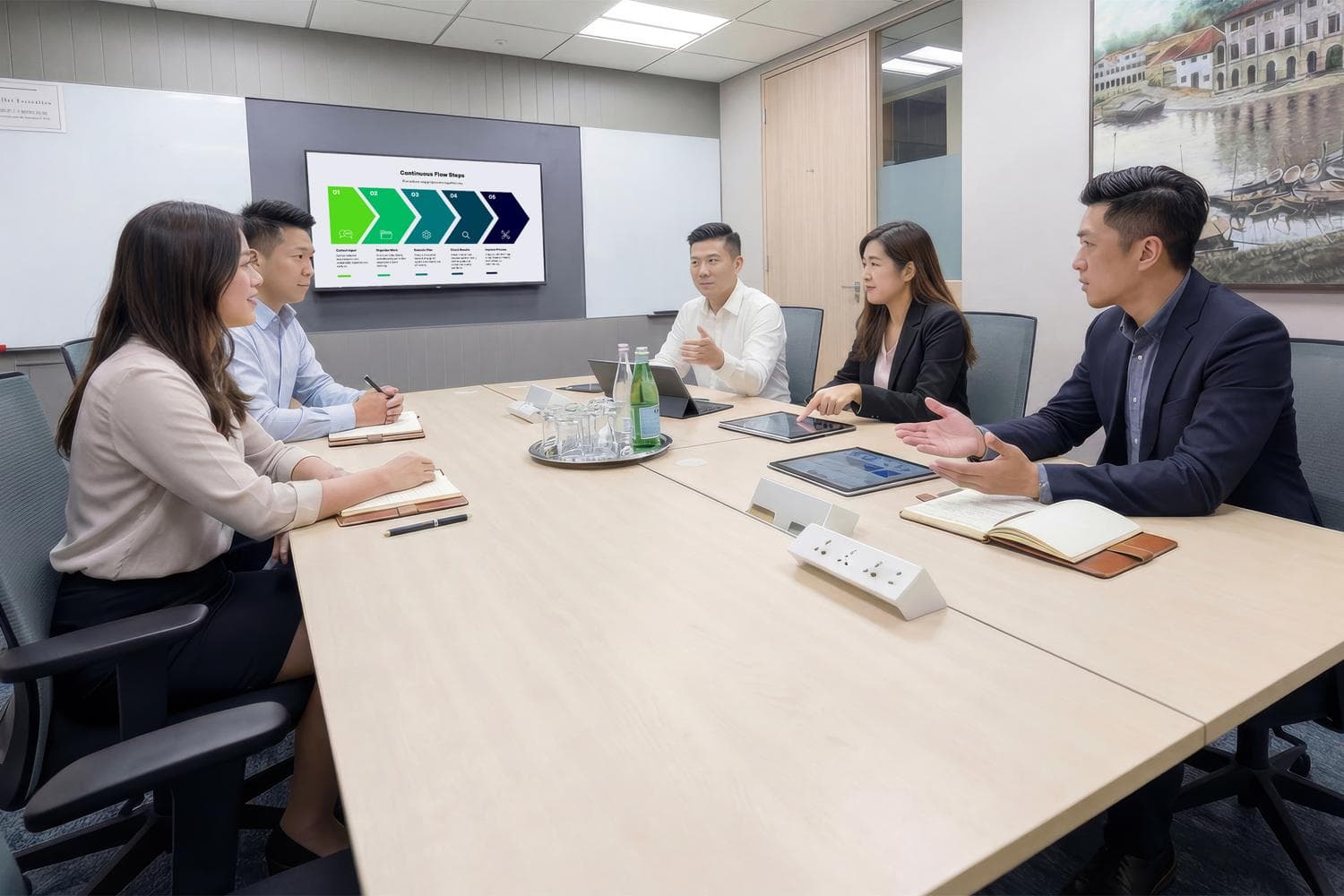 Meeting room for 8 pax at Level 9 Republic Plaza