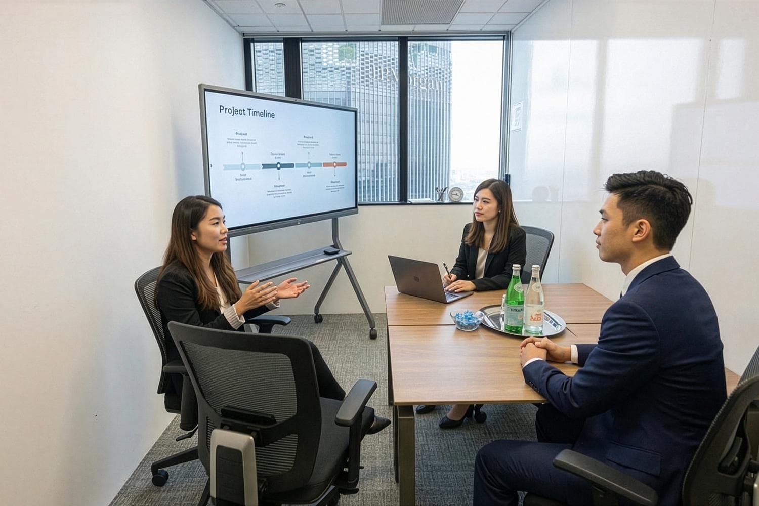 Meeting room for 4 pax at Level 58 Republic Plaza