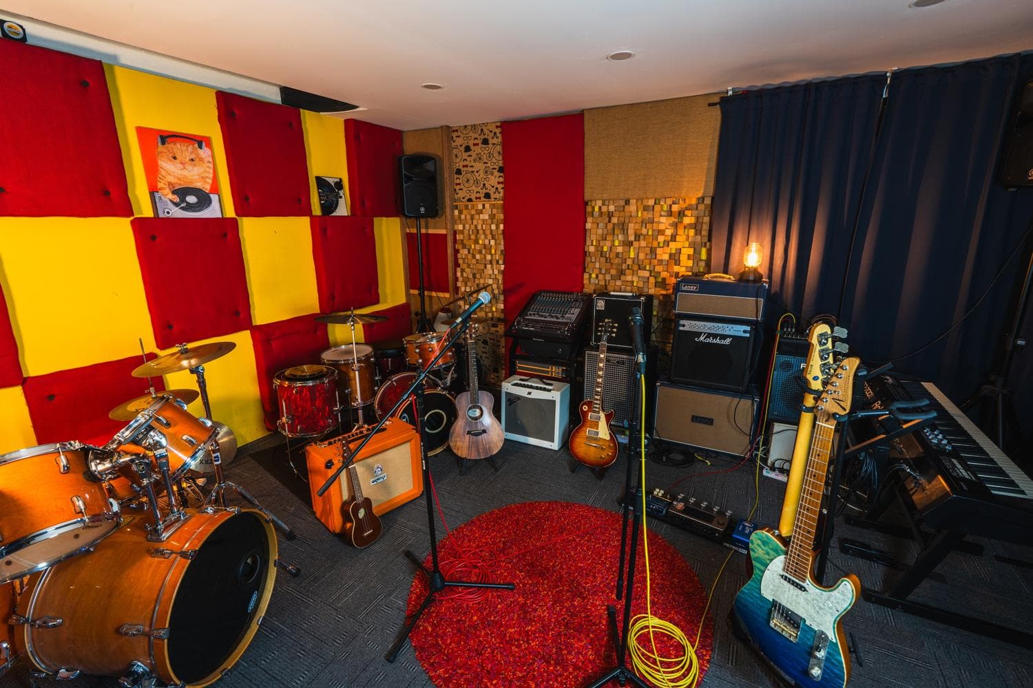 Studio Live Room (For Rehearsals and Teaching)